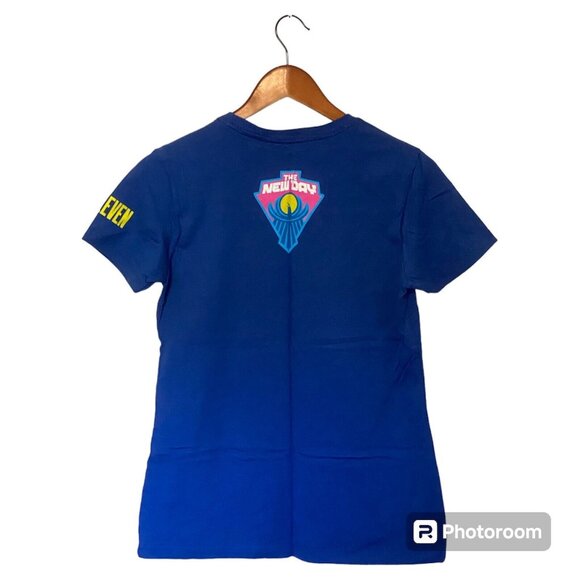 Kofi Kingston Against All Odds Authentic T-Shirt WWE The New Day #ELEVEN Kids L - Picture 2 of 11